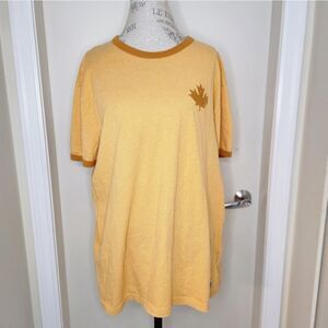 Roots Canada Athletics retro velvet tshirt
